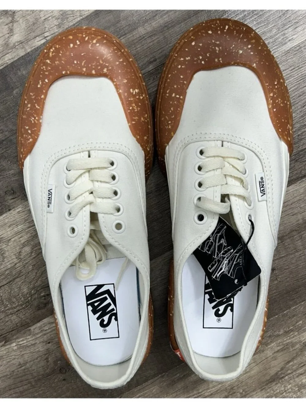 New VANS Authentic 44 DX Modular Sneakers Shoes Unisex Men’s 7.5 Womens 9 White
